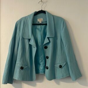 Talbots Light Blue Women's Blazer